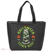 Happy Halloween Scared Night Mummy Tote Bag thumb 0