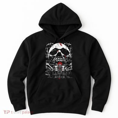 Haunted House Skull Hoodie