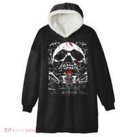 Haunted House Skull Hooded Wearable Blanket thumb 0