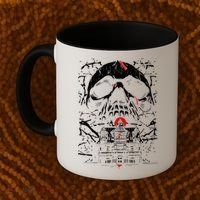 Haunted House Skull Coffee Mug thumb 2