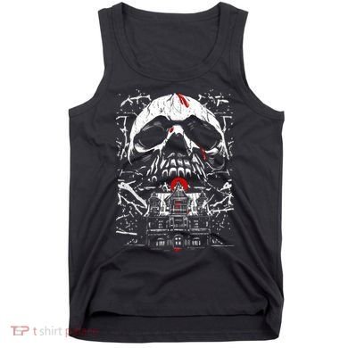Haunted House Skull Tank Top