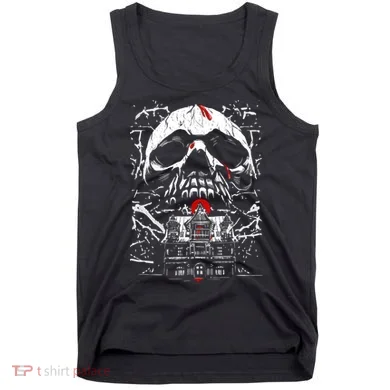 Haunted House Skull Tank Top