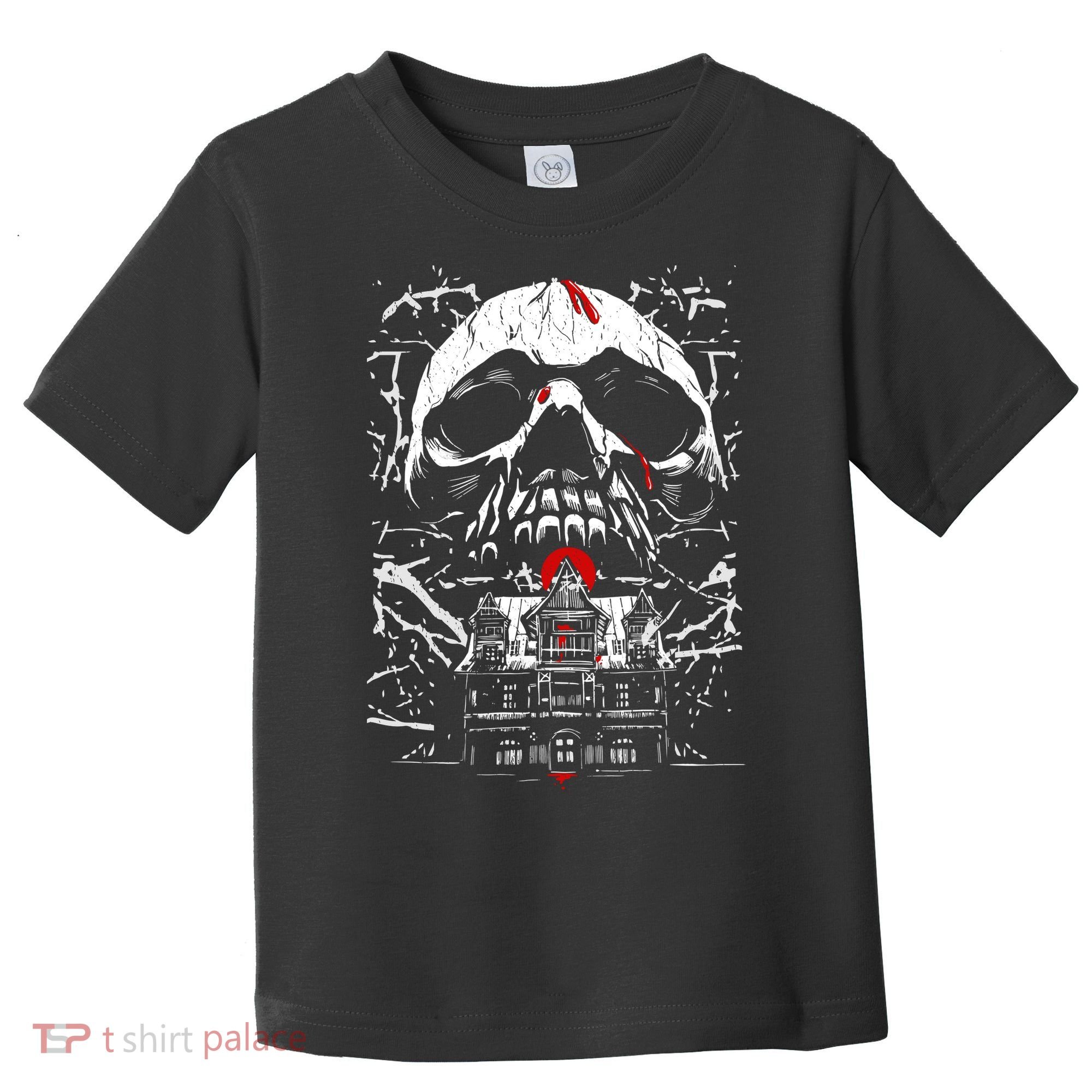 Haunted House Skull Toddler T-Shirt