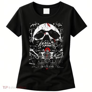 Haunted House Skull Women's T-Shirt