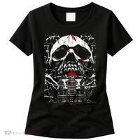 Haunted House Skull Women's T-Shirt thumb 0