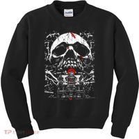 Haunted House Skull Kids Sweatshirt thumb 0