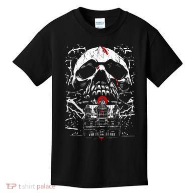 Haunted House Skull Kids T-Shirt