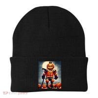Halloween Hockey Season Pumpkin Player Beanie thumb 0