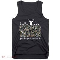 Hello Hunting Season Goodbye Husband Gift Tank Top thumb 0