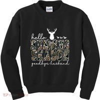 Hello Hunting Season Goodbye Husband Gift Kids Sweatshirt thumb 0