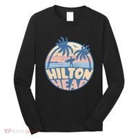 Hilton Head South Carolina Beach Surf Summer Vacation Long Sleeve Shirt thumb 0