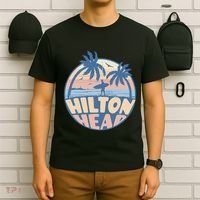 Hilton Head South Carolina Beach Surf Summer Vacation T-Shirt thumb 6