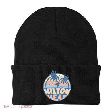 Hilton Head South Carolina Beach Surf Summer Vacation Beanie