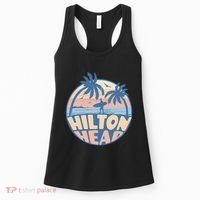 Hilton Head South Carolina Beach Surf Summer Vacation Women's Tank Top thumb 0