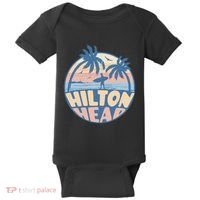 Hilton Head South Carolina Beach Surf Summer Vacation Baby Bodysuit thumb 0