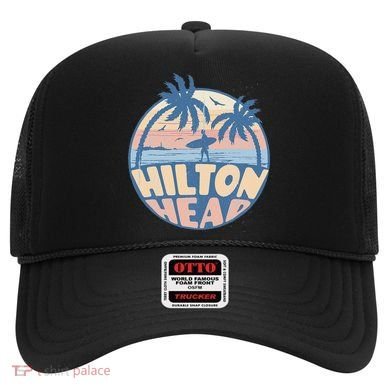 Hilton Head South Carolina Beach Surf Summer Vacation Hat