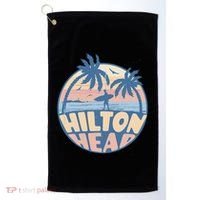 Hilton Head South Carolina Beach Surf Summer Vacation Golf Towel thumb 0