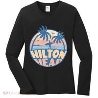 Hilton Head South Carolina Beach Surf Summer Vacation Women's Long Sleeve Shirt thumb 0