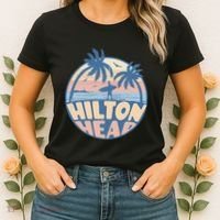 Hilton Head South Carolina Beach Surf Summer Vacation Women's T-Shirt thumb 2