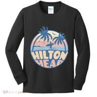 Hilton Head South Carolina Beach Surf Summer Vacation Kids Long Sleeve Shirt thumb 0