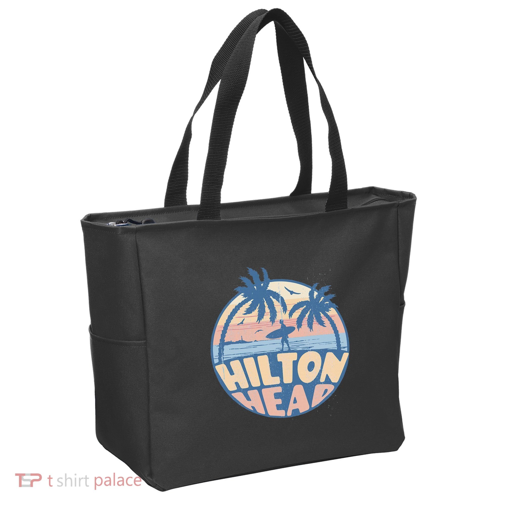Hilton Head South Carolina Beach Surf Summer Vacation Tote Bag