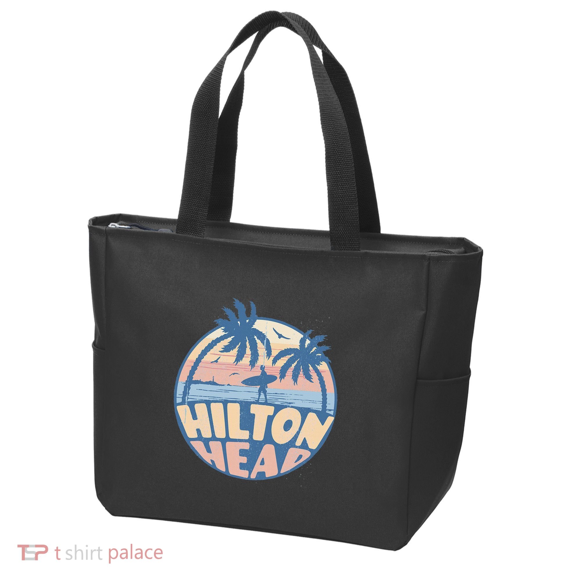 Hilton Head South Carolina Beach Surf Summer Vacation Tote Bag
