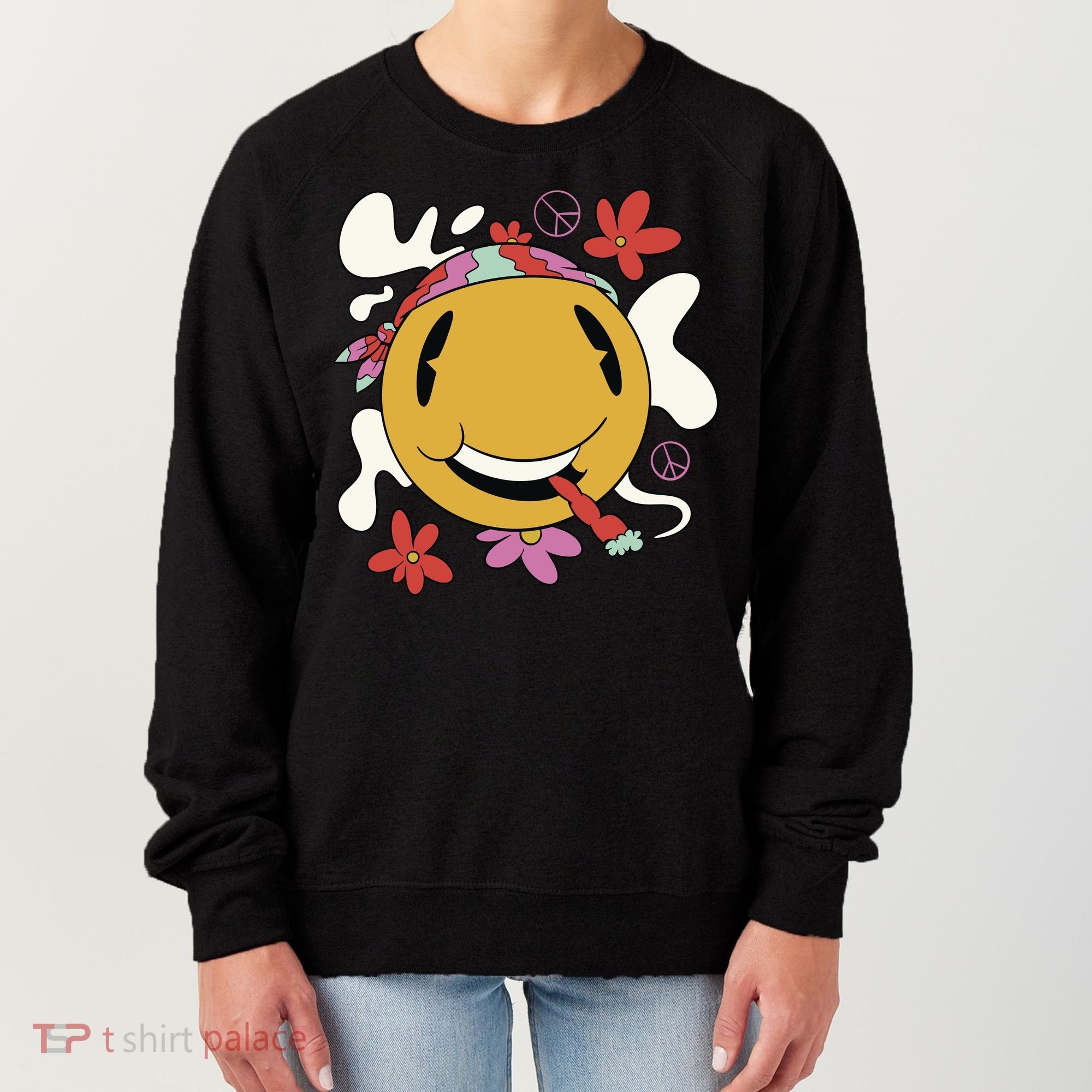 Happy Hippie Smoke Women's Sweatshirt