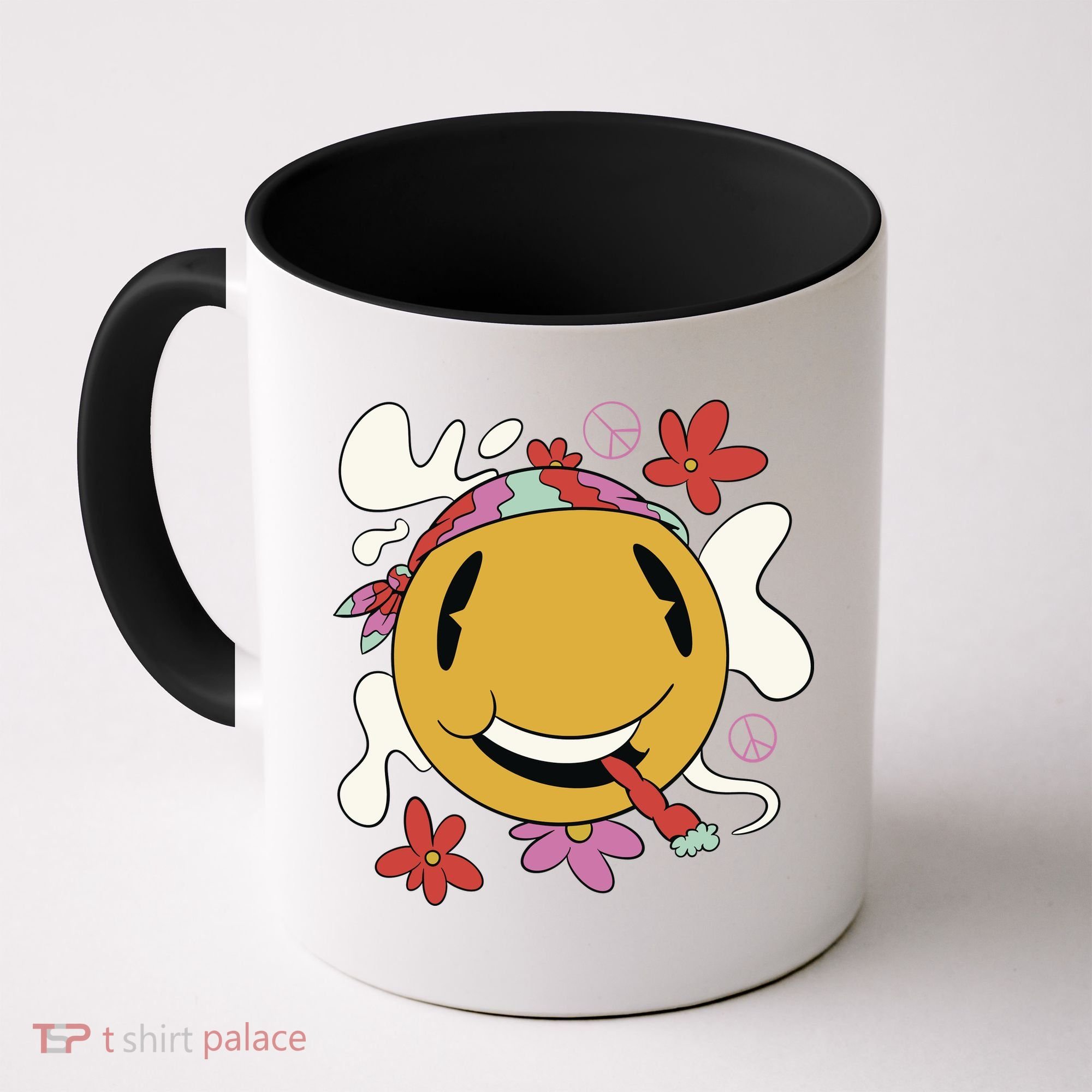 Happy Hippie Smoke Coffee Mug