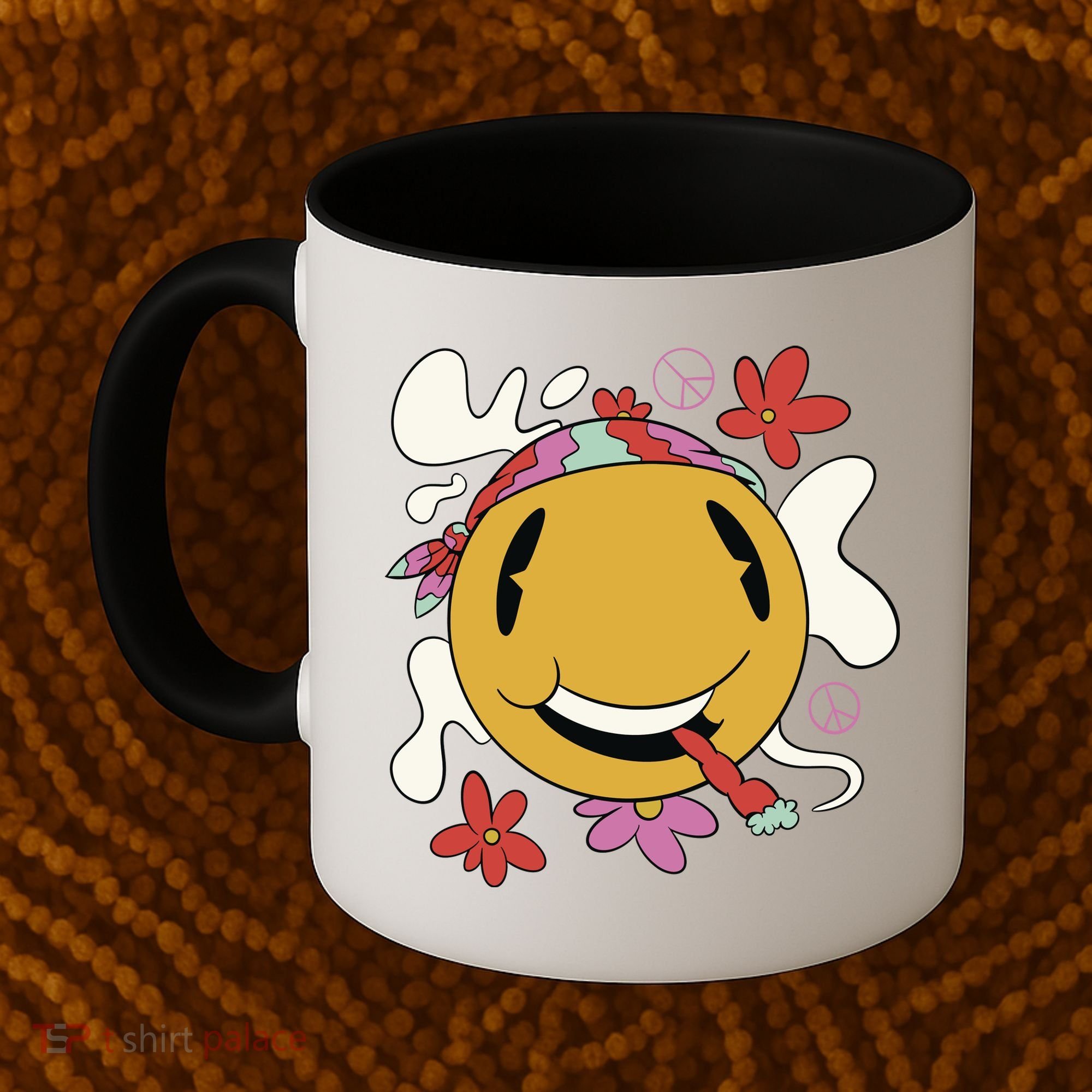 Happy Hippie Smoke Coffee Mug
