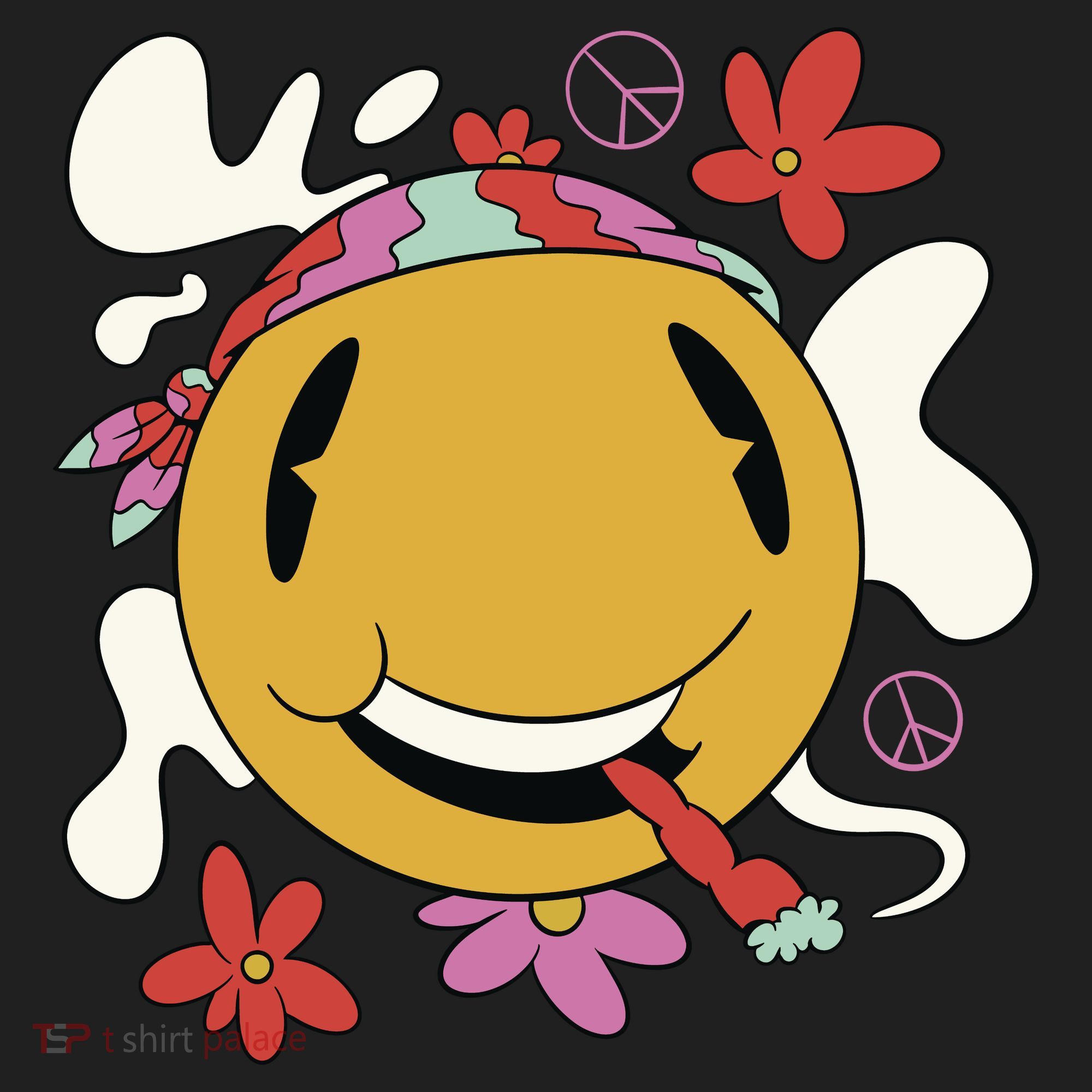 Happy Hippie Smoke Tumbler