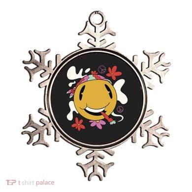 Happy Hippie Smoke Ornament