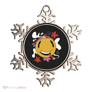 Happy Hippie Smoke Ornament