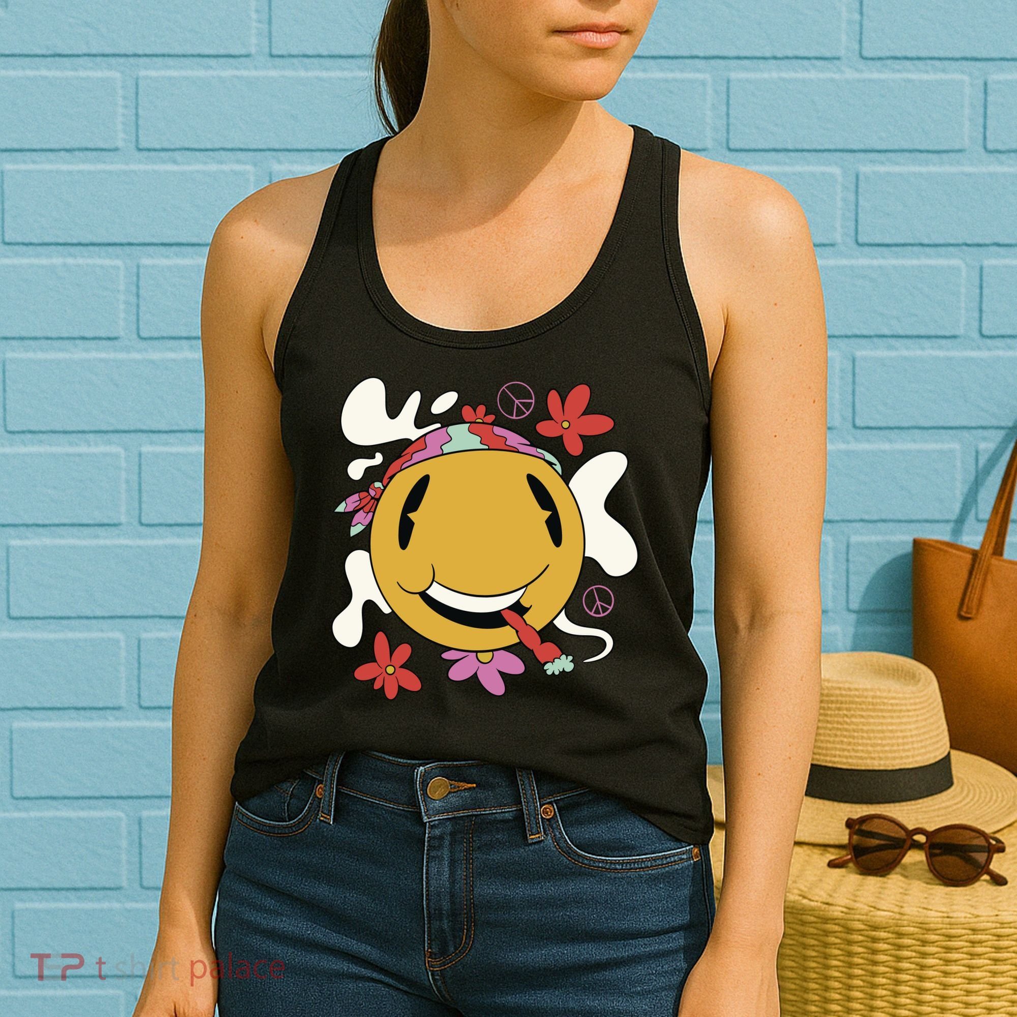 Happy Hippie Smoke Women's Tank Top