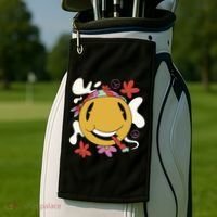 Happy Hippie Smoke Golf Towel thumb 2