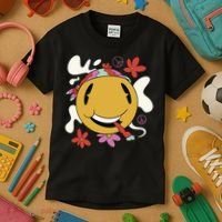 Happy Hippie Smoke Kids T-Shirt thumb 3