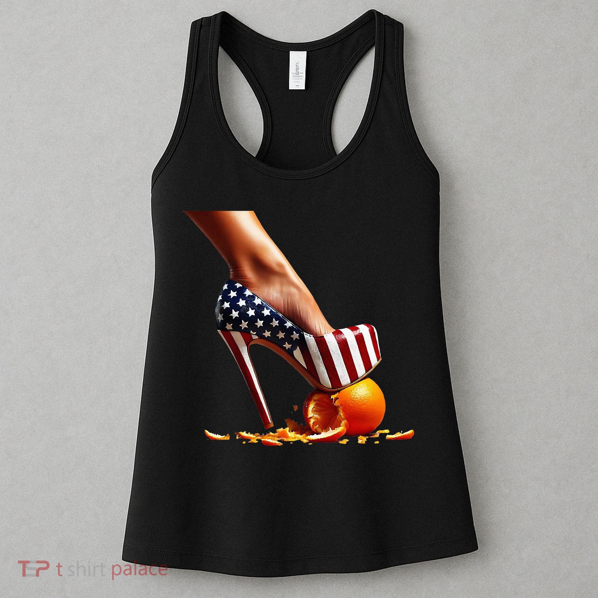 High Heels Squash Oranges; Kamala Harris Election Women's Tank Top