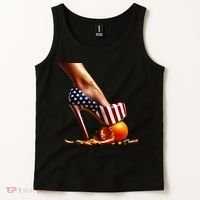 High Heels Squash Oranges; Kamala Harris Election Tank Top thumb 2