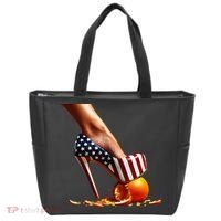High Heels Squash Oranges; Kamala Harris Election Tote Bag thumb 0