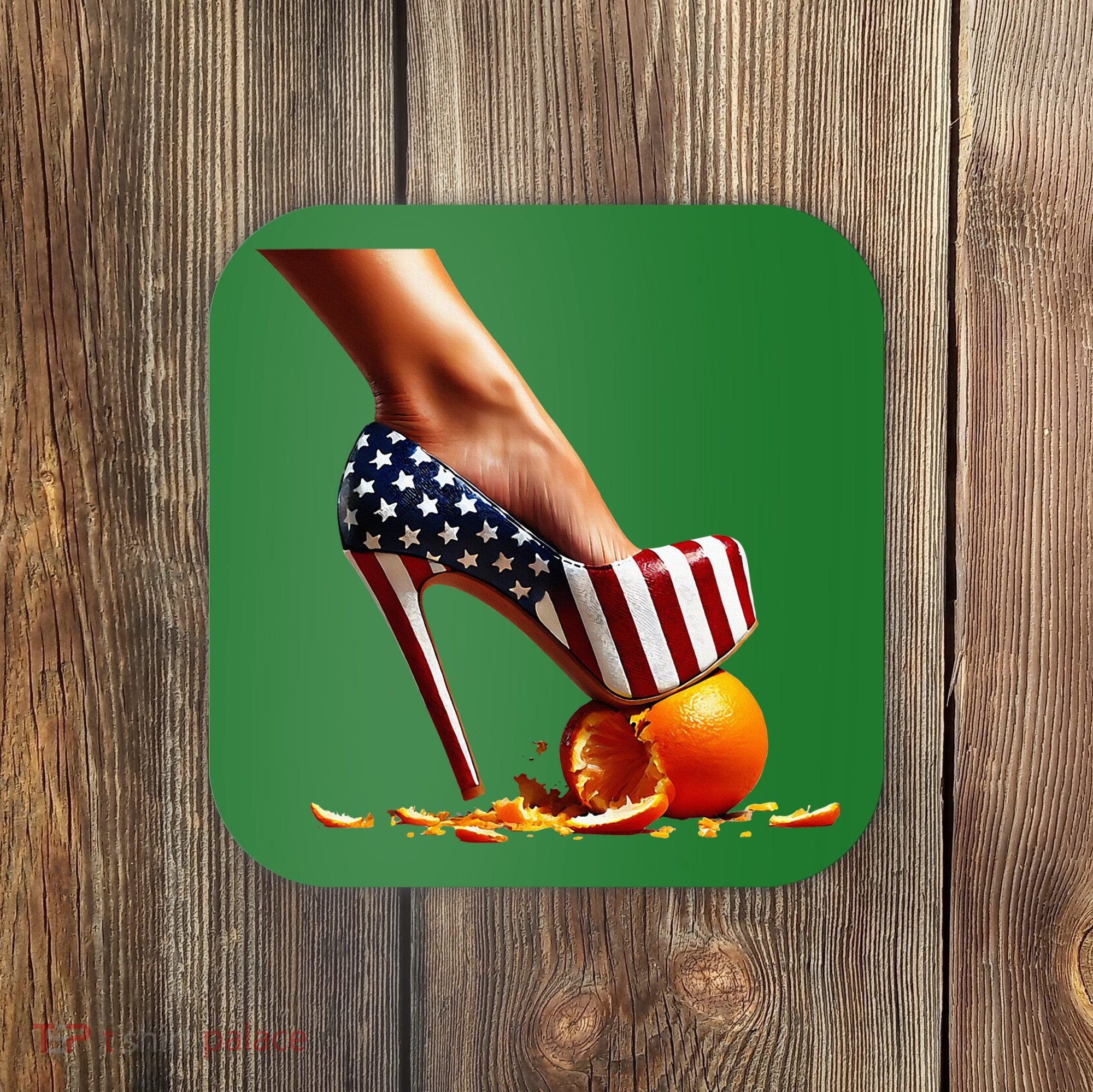 High Heels Squash Oranges; Kamala Harris Election Coaster