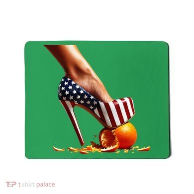 High Heels Squash Oranges; Kamala Harris Election Mousepad