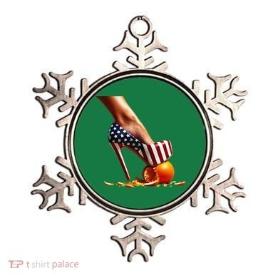 High Heels Squash Oranges; Kamala Harris Election Ornament