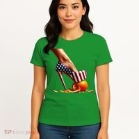 High Heels Squash Oranges; Kamala Harris Election Women's T-Shirt thumb 4