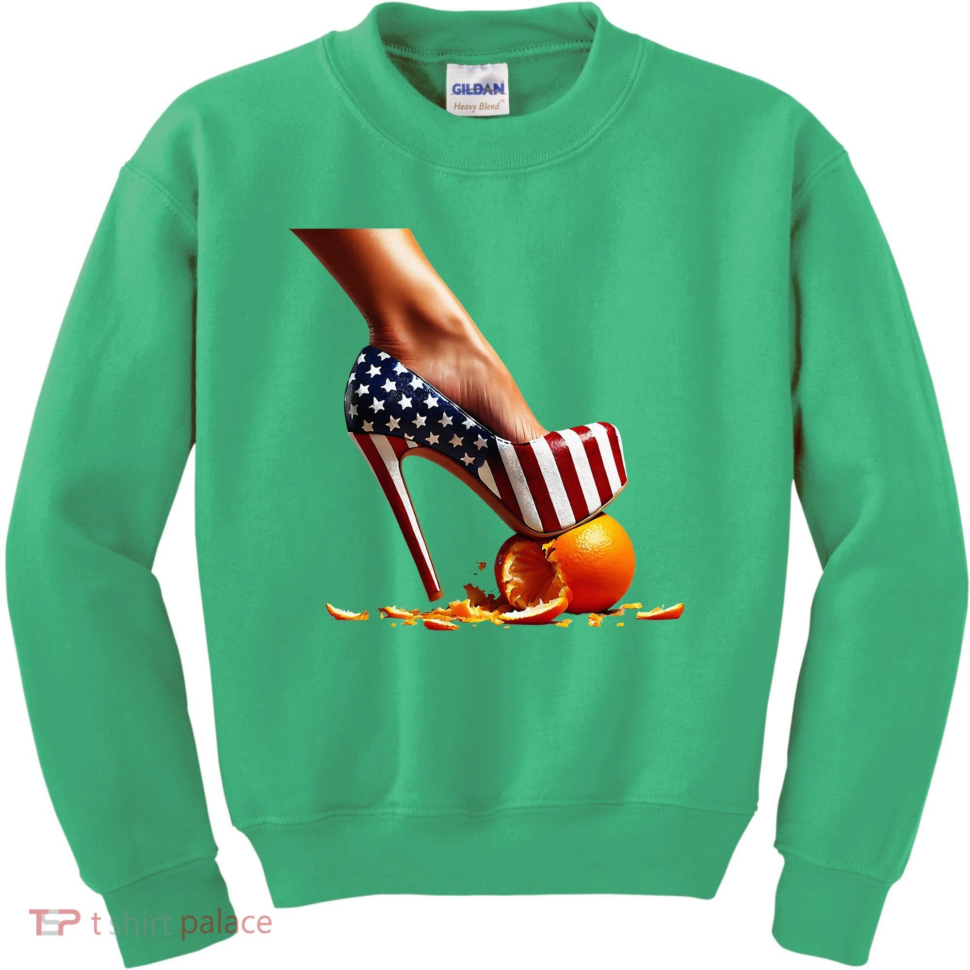 High Heels Squash Oranges; Kamala Harris Election Kids Sweatshirt