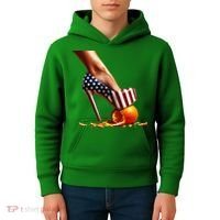 High Heels Squash Oranges; Kamala Harris Election Kids Hoodie thumb 4