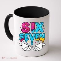 Hand Hold Six Seven Ice Cream Drip 6-7 Coffee Mug thumb 0