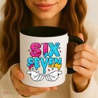 Hand Hold Six Seven Ice Cream Drip 6-7 Coffee Mug thumb 3