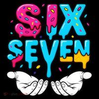 Hand Hold Six Seven Ice Cream Drip 6-7 Coaster thumb 2