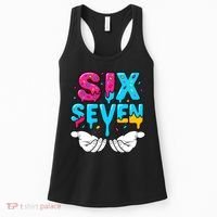 Hand Hold Six Seven Ice Cream Drip 6-7 Women's Tank Top thumb 0
