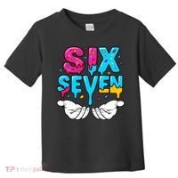 Hand Hold Six Seven Ice Cream Drip 6-7 Toddler T-Shirt thumb 0