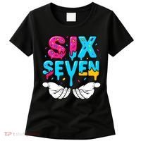 Hand Hold Six Seven Ice Cream Drip 6-7 Women's T-Shirt thumb 0
